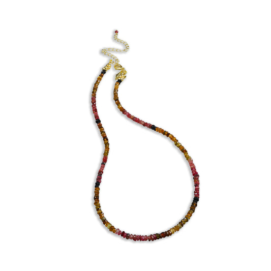 Tourmaline Burst Necklace