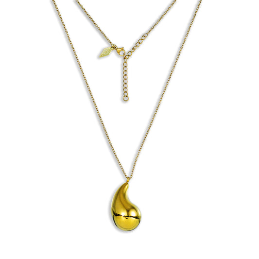 Tear Drop Pendant Necklace