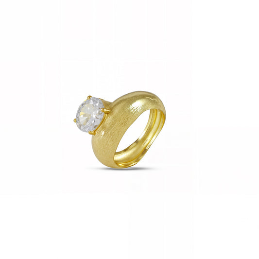 Solitaire Orbit Ring