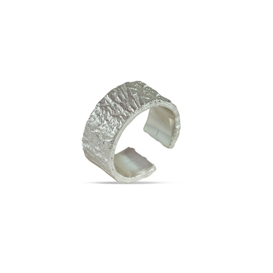Lunar Surface Men's Ring