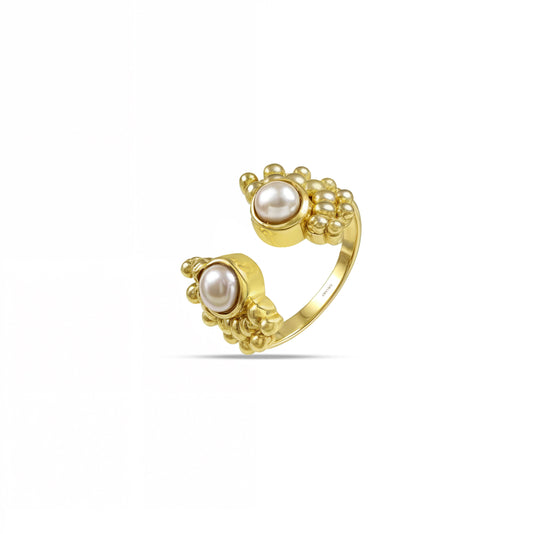 Rawa Pearl 92.5 Sterling Silver Open Ring