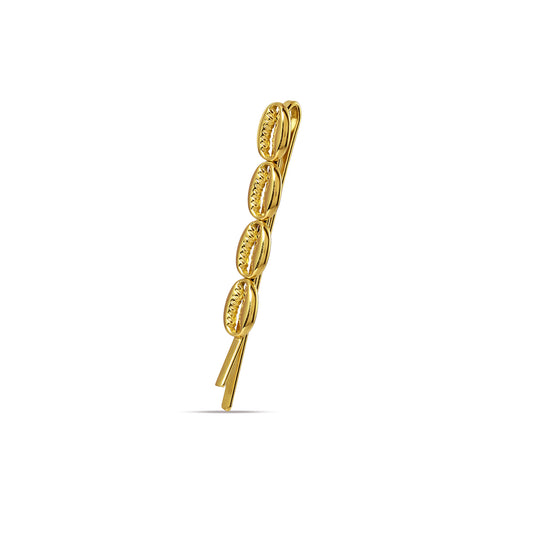 Gilded Seed Shell Hairpin