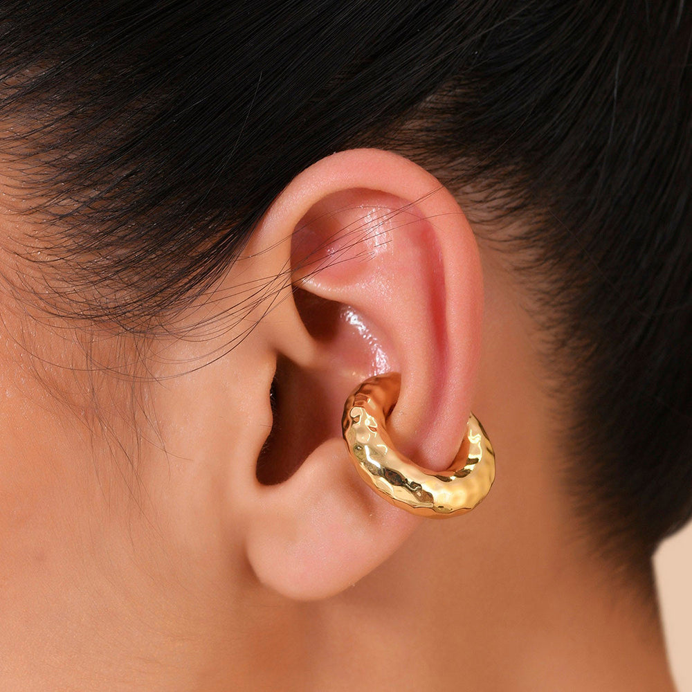 Distressed Wrinkled Ear Cuff ( Single Piece )