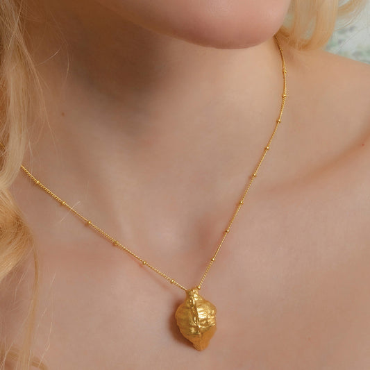 Ethical Foliage 92.5 Sterling Silver Necklace