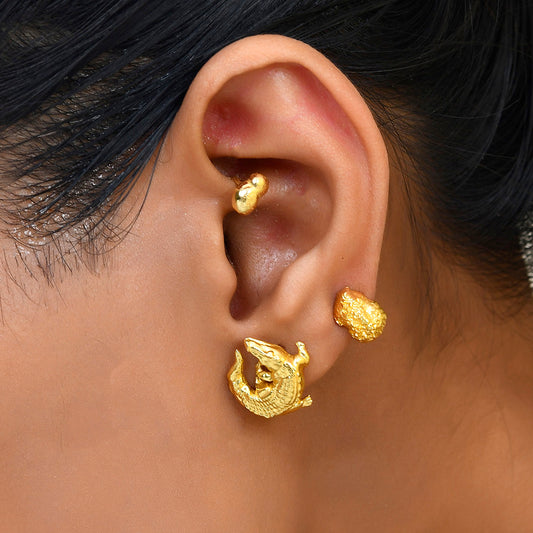 Eternal Earth Stack in 92.5 Sterling Silver