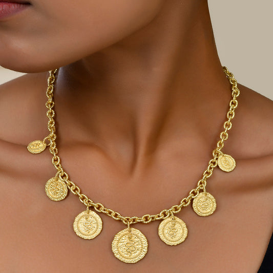 Medallion of the Serpent Necklace