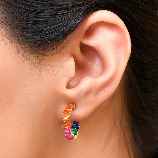 Kaleidoscope Hoops Small
