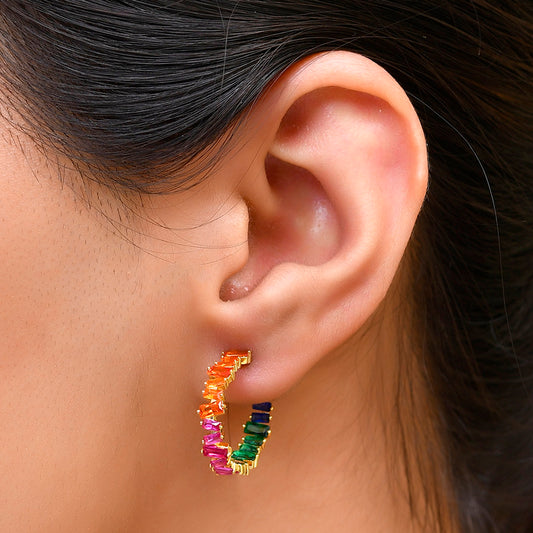 Kaleidoscope Hoops Medium