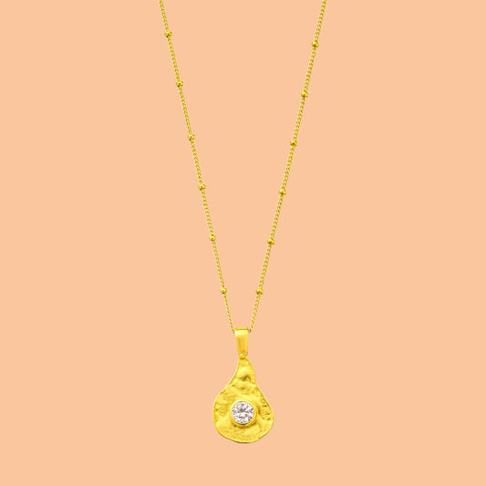 Mini Stardrop 92.5 Sterling Silver Necklace