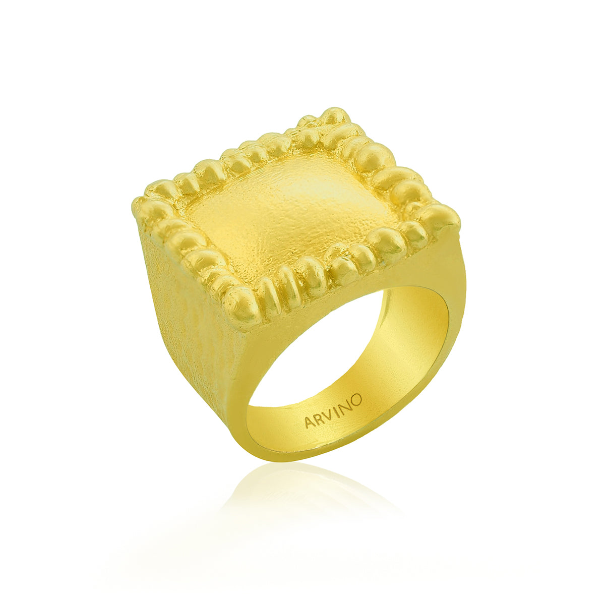 Textured Signet Ring