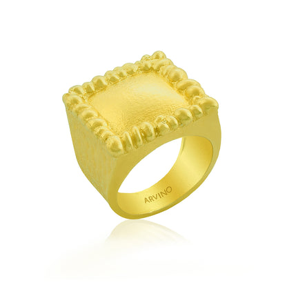 Textured Signet Ring