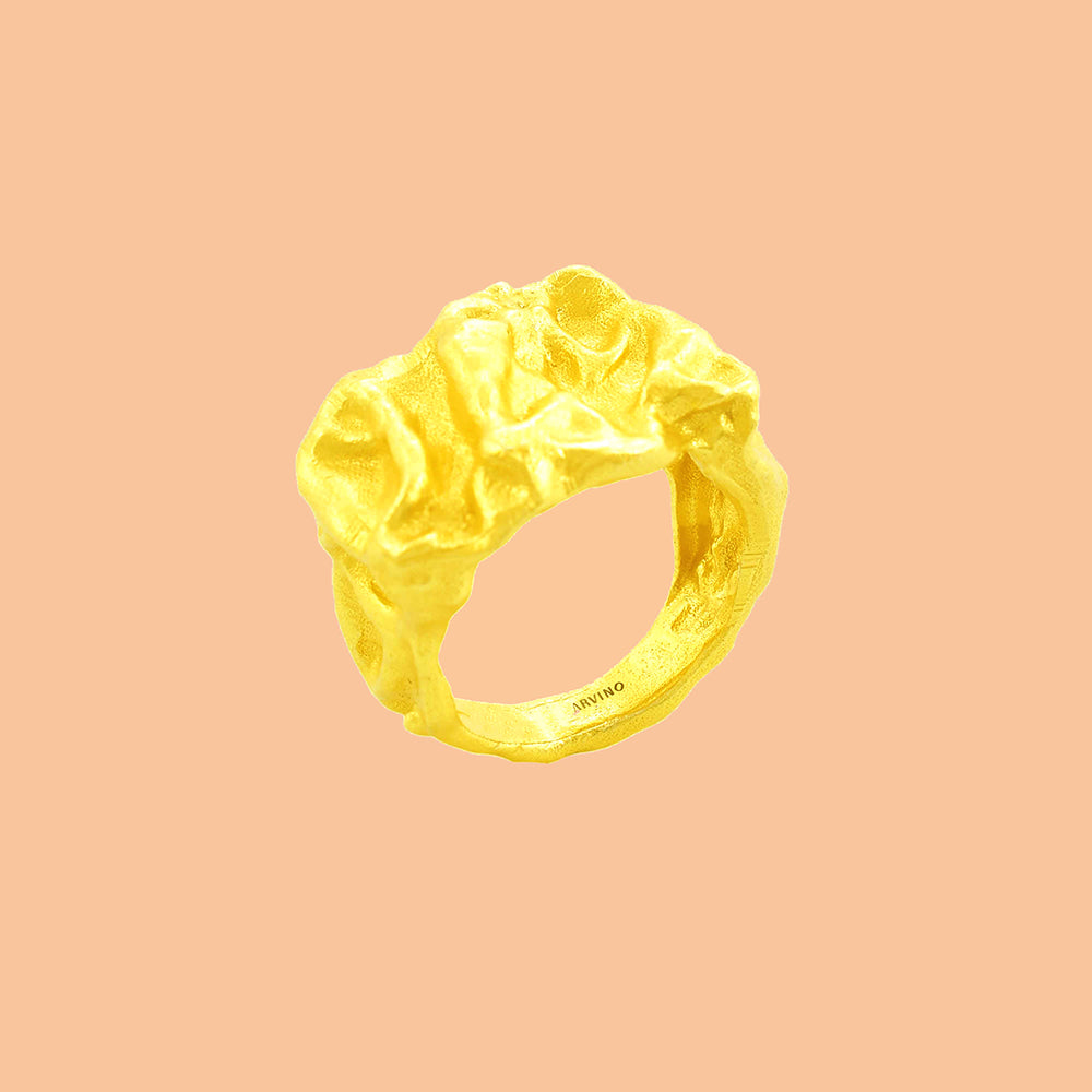 Molded Rocky Landscape Ring