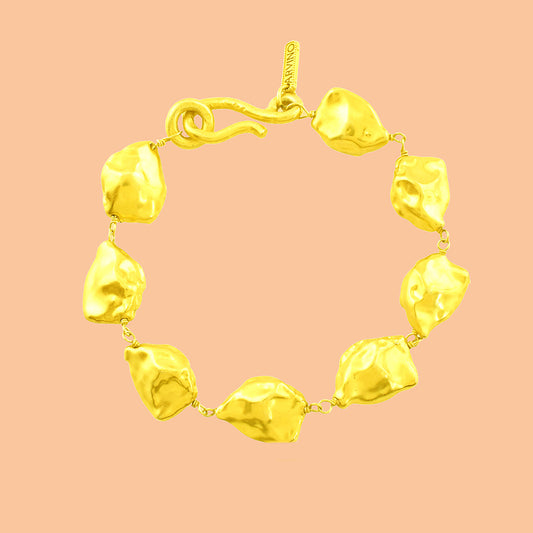 Asymmetrical Nugget Bracelet