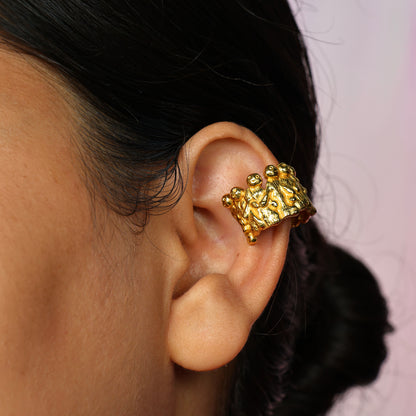 Rajwarha Crinkle Unisex Earcuff