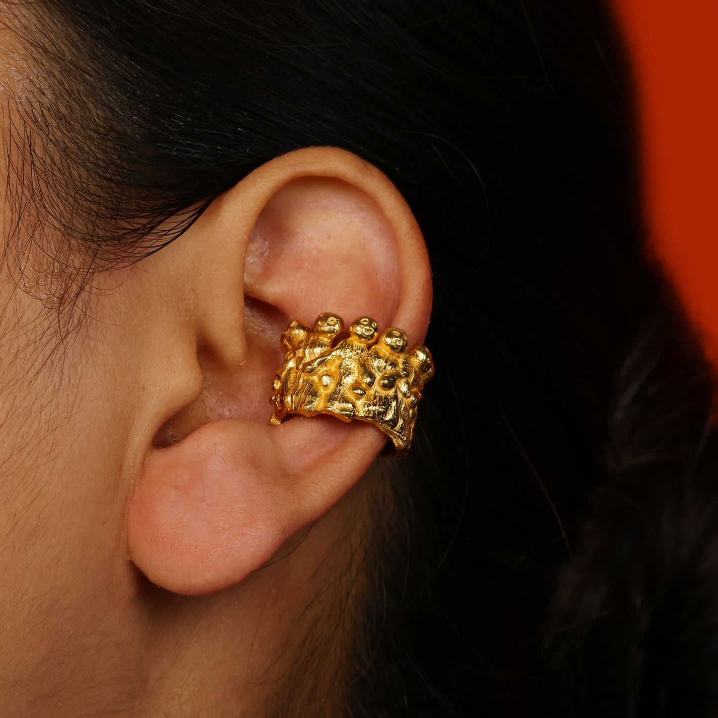 Rajwarha Crinkle Unisex Earcuff