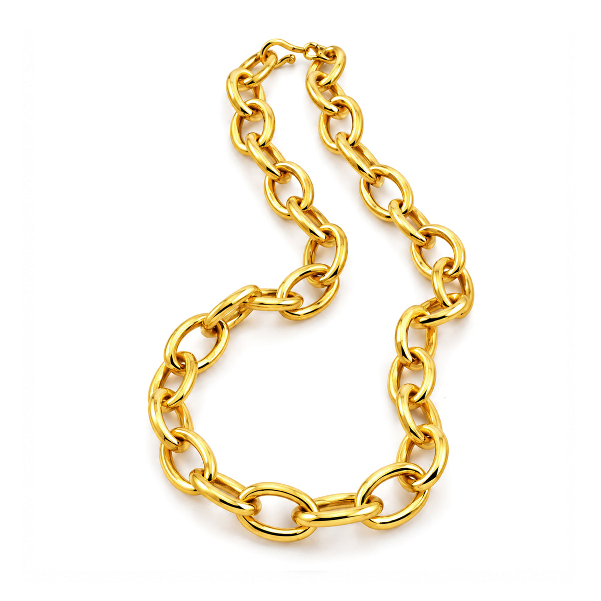 Classic Oval Link Chain Necklace