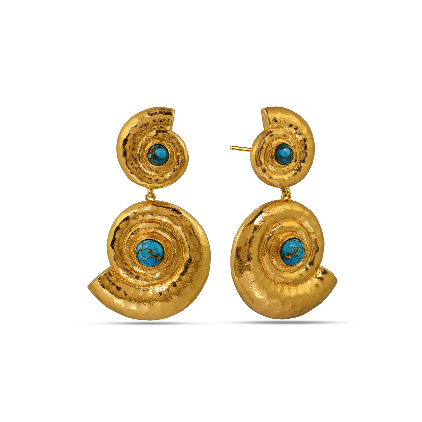 Turquoise Chakra Earrings