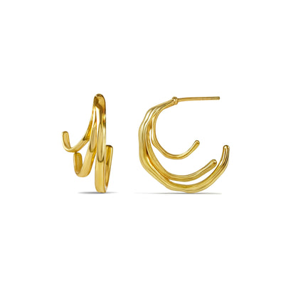 Molten Curve Hoops