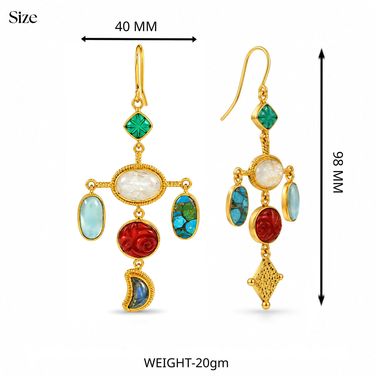 Dreamgirl - Wild Spirit Dangler Earrings