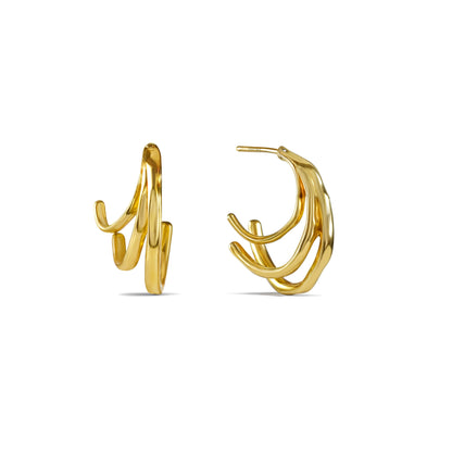Molten Curve Hoops