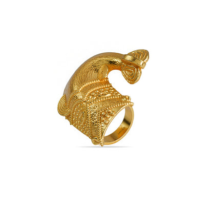 Rajputana Crest Ring