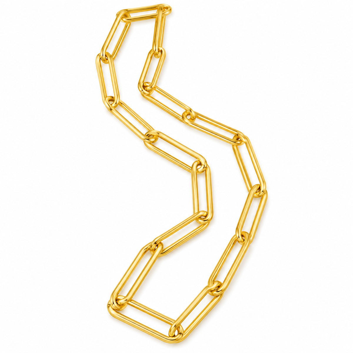 Sculpted Clip Necklace
