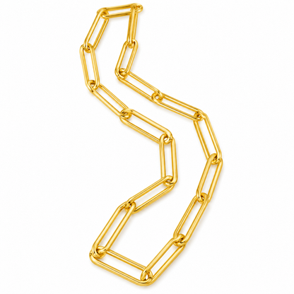 Sculpted Clip Necklace