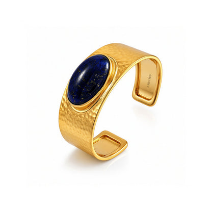 Midnight Lapis Empire Cuff