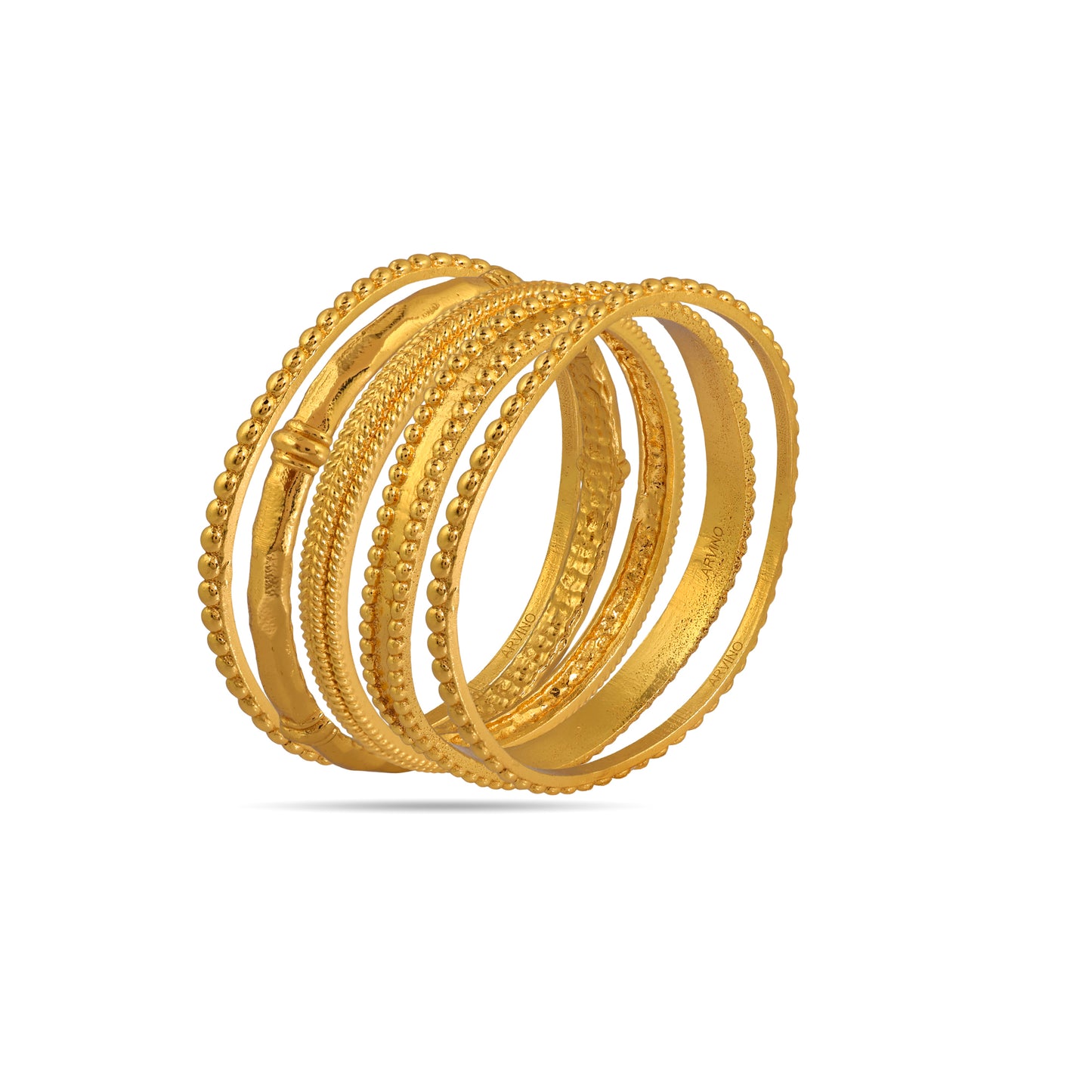 Rustic Chudi Bangle Set