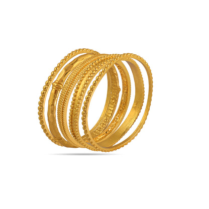 Rustic Chudi Bangle Set