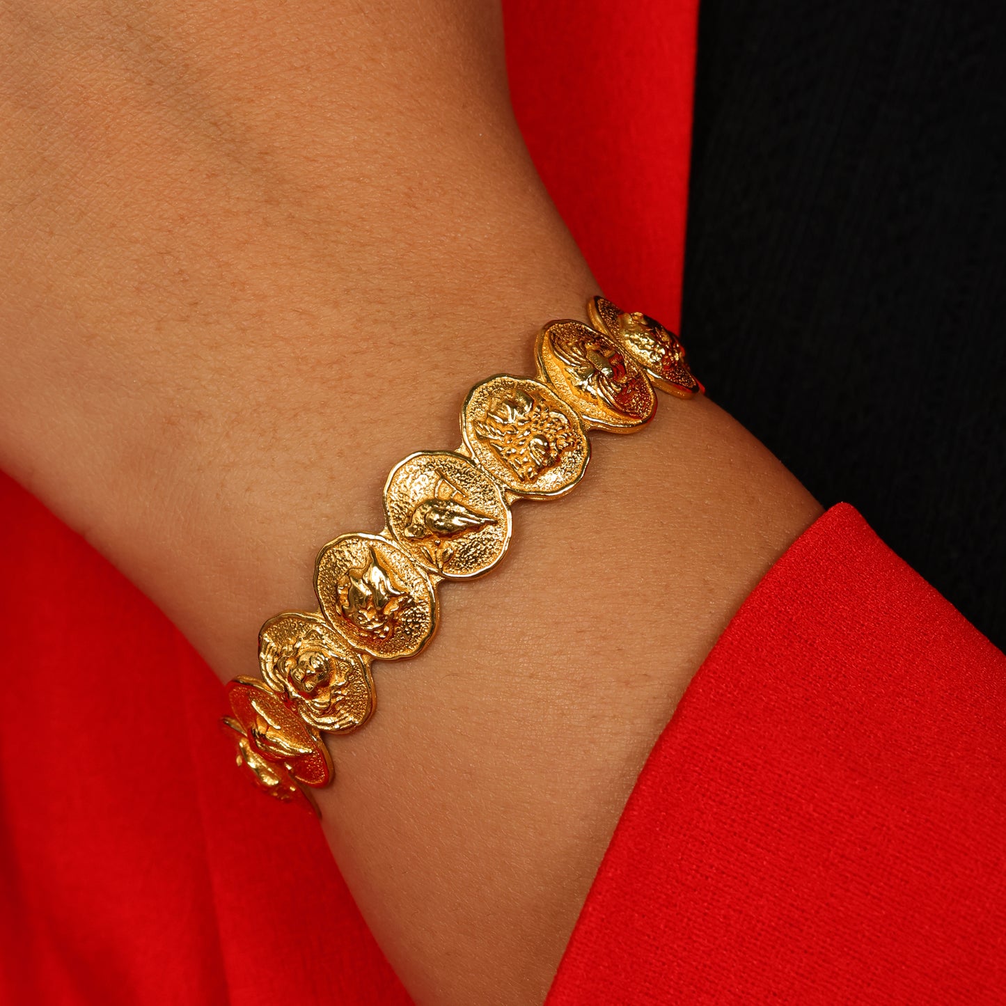 Mriga Mandala Cuff