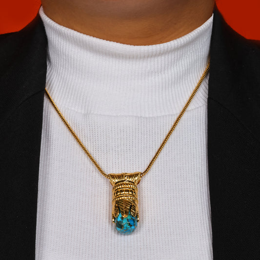 Turquoise Potion Unisex Chain Necklace