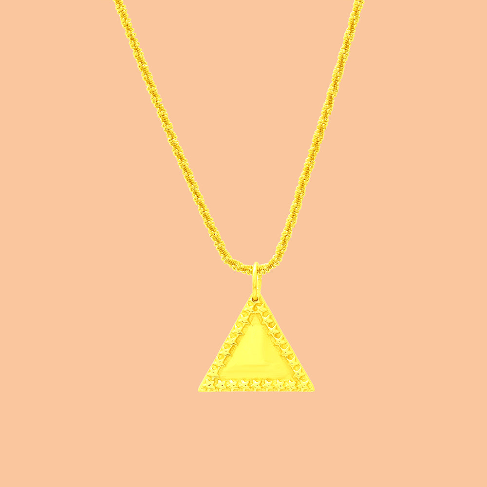 Pyramid of Memories Necklace