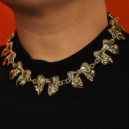 Petite Bow Necklace