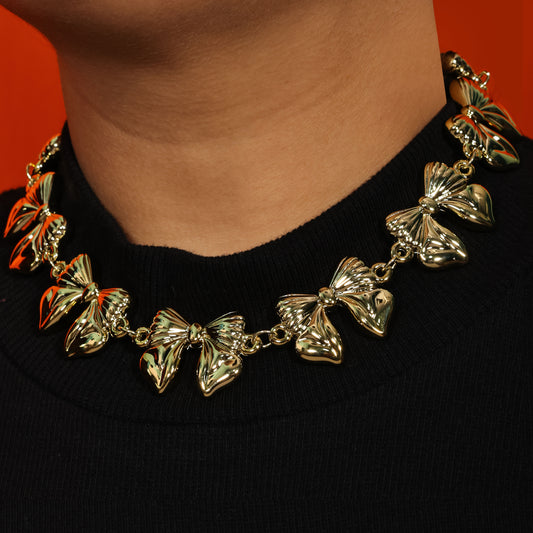 Petite Bow Necklace