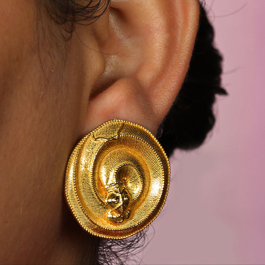 Surya Swirl Studs
