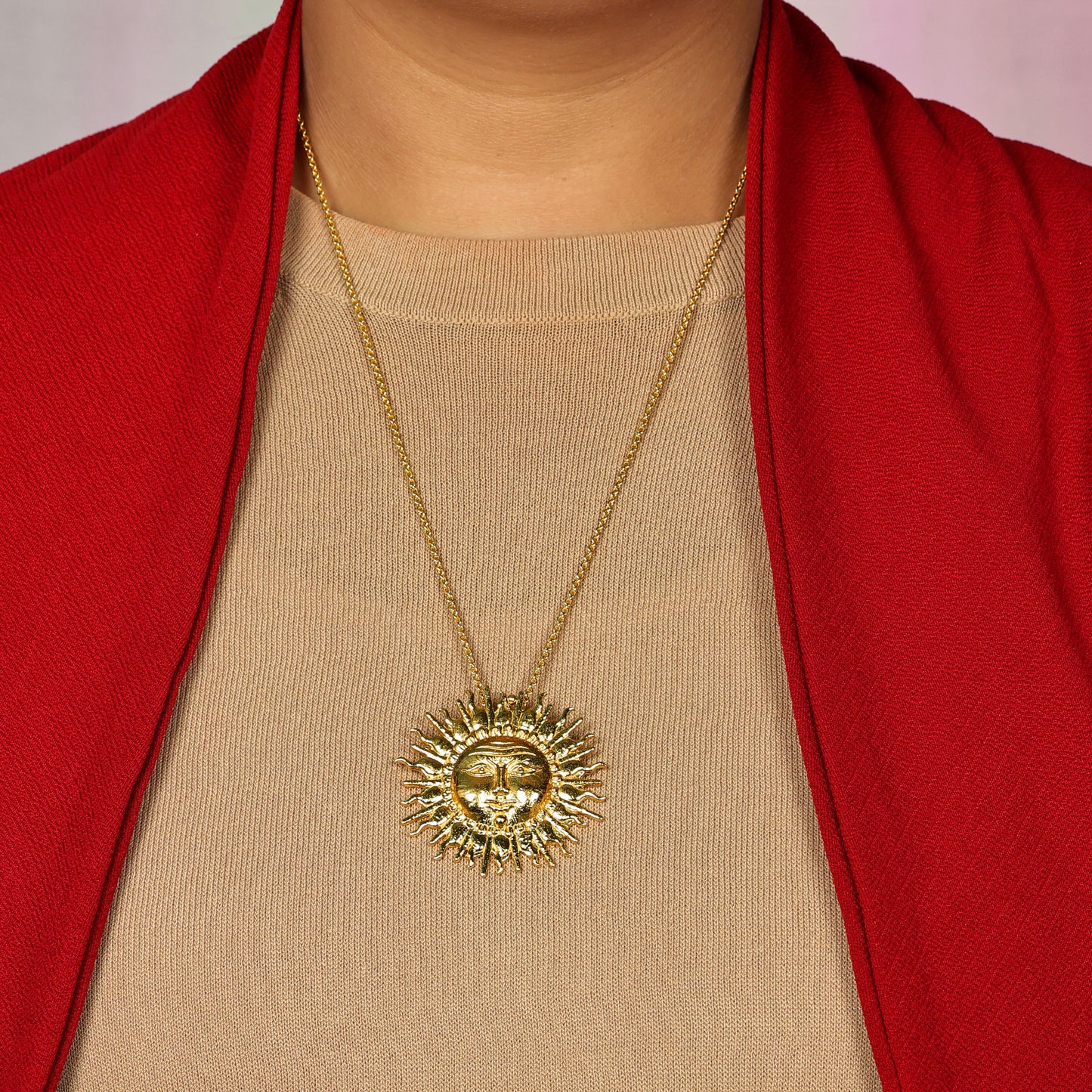 Surya Mandala Necklace