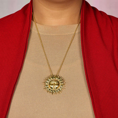 Surya Mandala Necklace