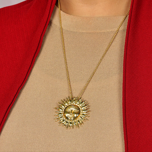 Surya Mandala Necklace