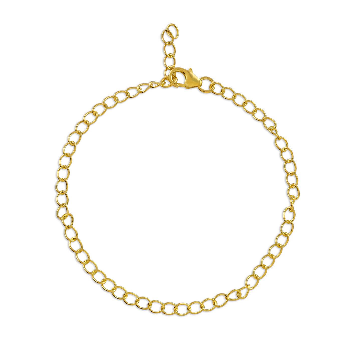 Loop 92.5 Sterling Silver Chain Bracelet