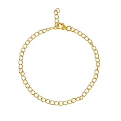 Loop 92.5 Sterling Silver Chain Bracelet