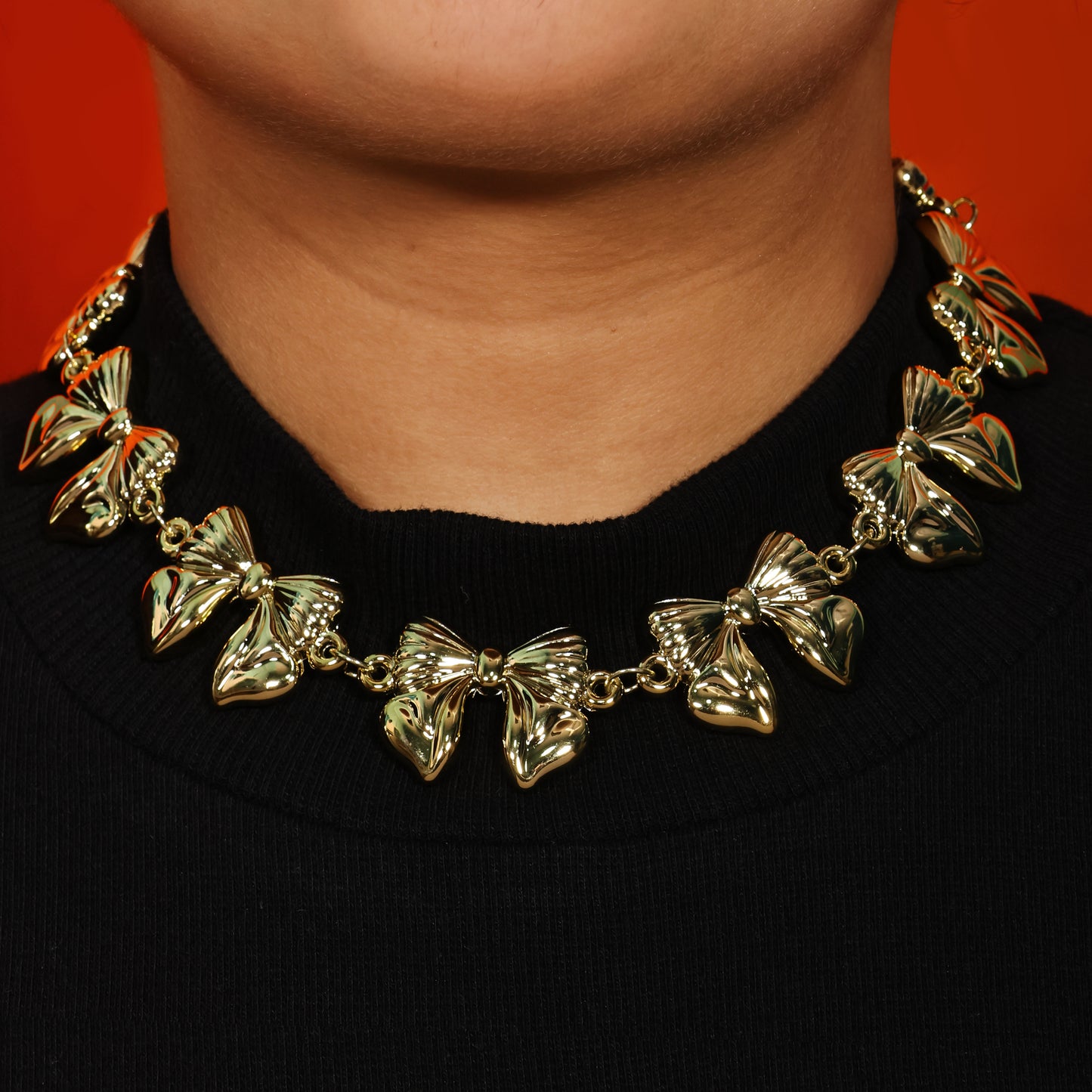 Petite Bow Necklace