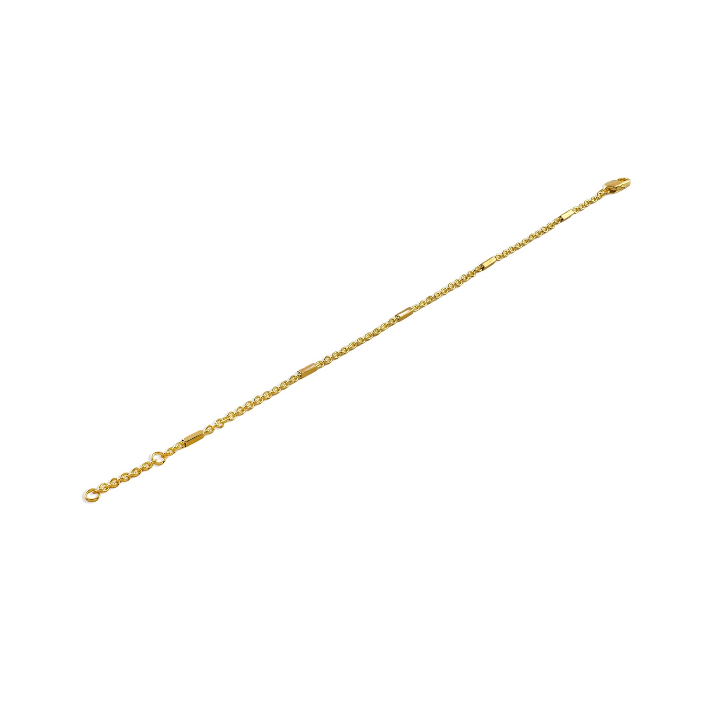Textured Link Bar 92.5 Sterling Silver Bracelet