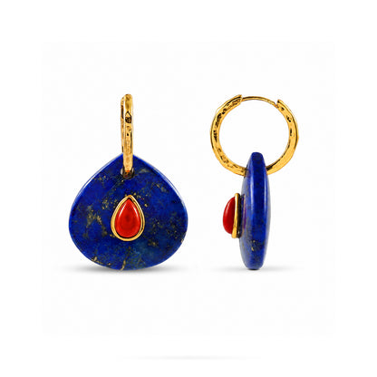 Volcanic Horizon Drop Earrings