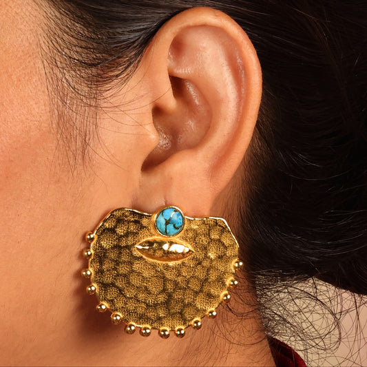 Badal Baag Turquoise Studs