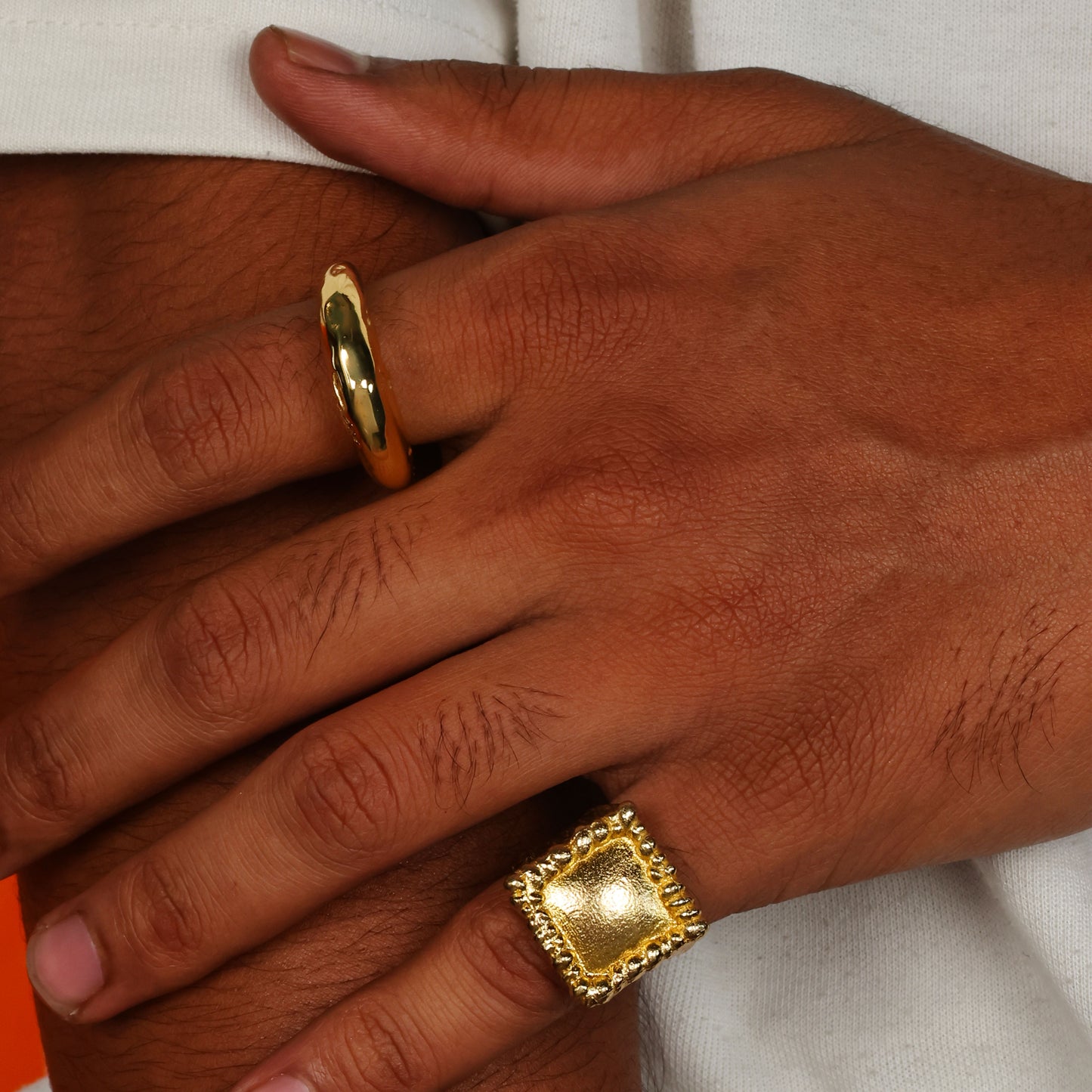 Men's Signet Ring in 92.5 Sterling Silver