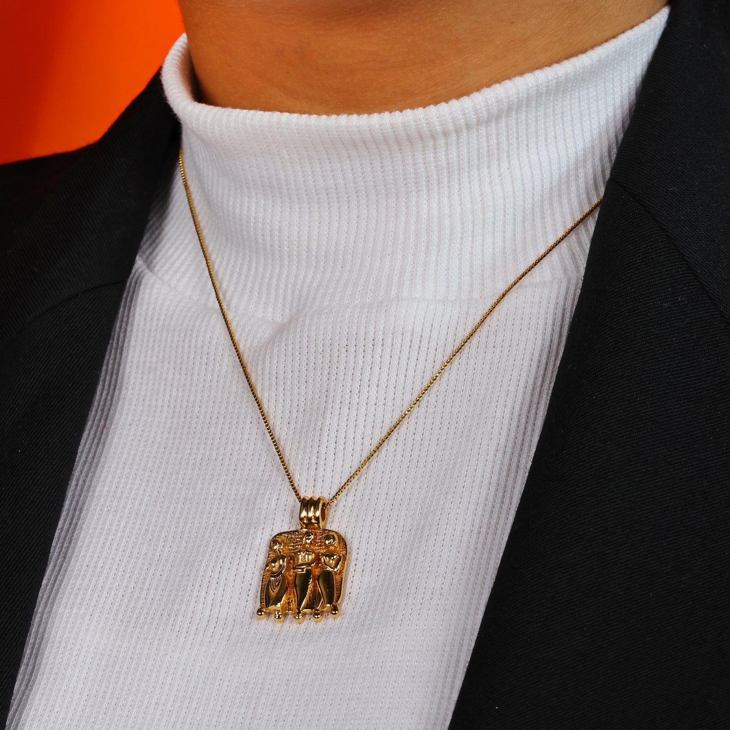 Tridev Totem Necklace