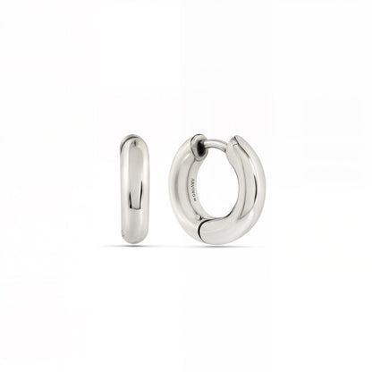 Bold Hoop 92.5 Sterling Silver Men’s Earrings