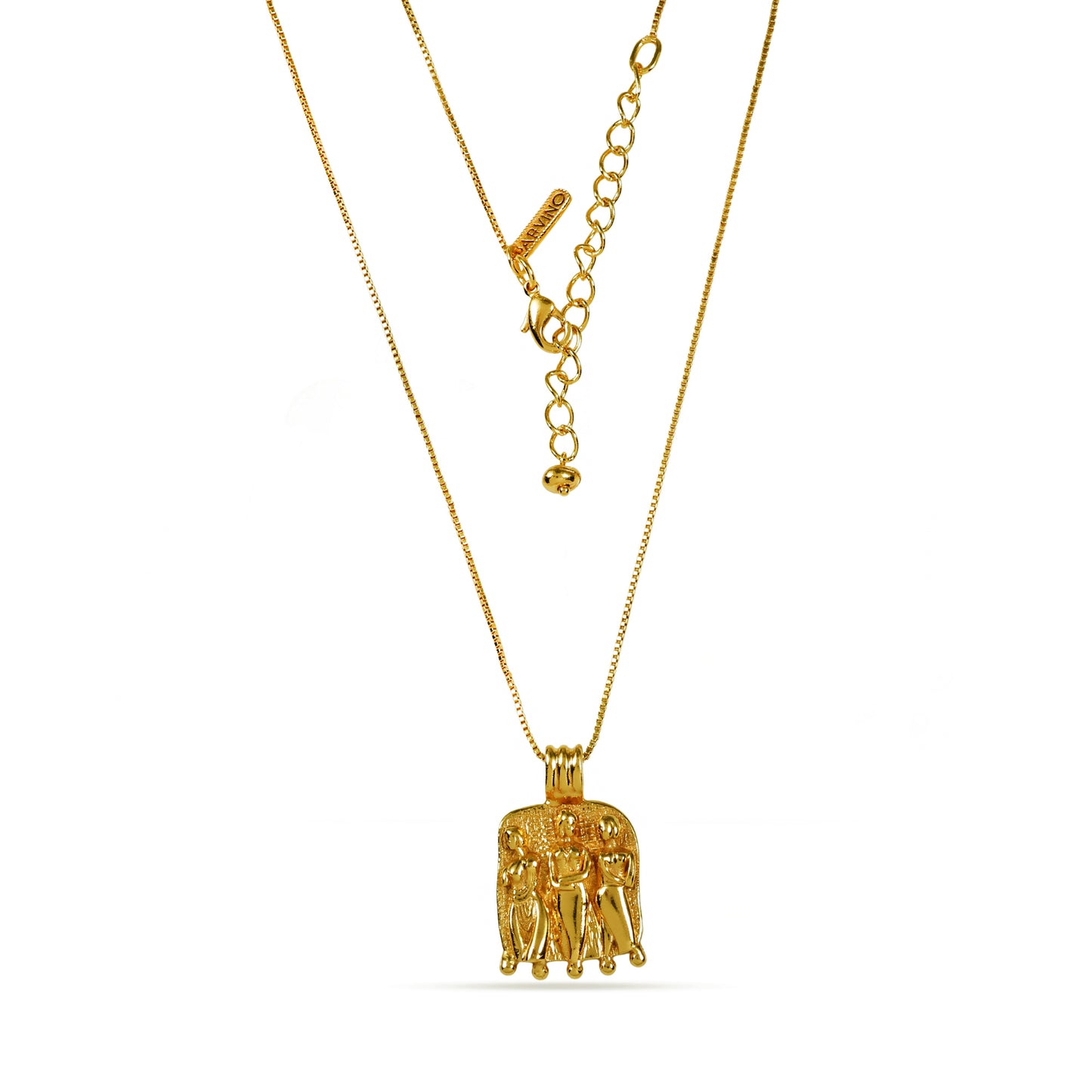 Tridev Totem Necklace