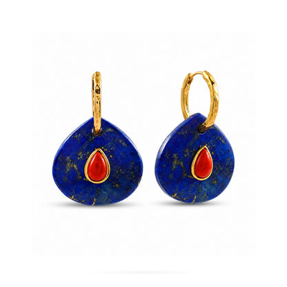 Volcanic Horizon Drop Earrings